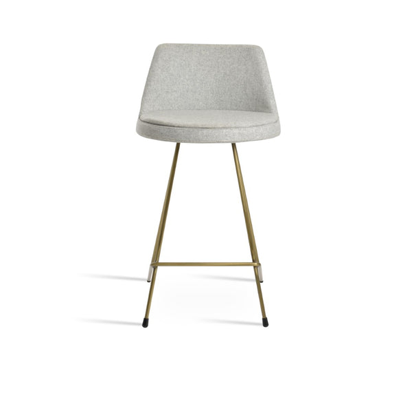 Soho Concept Martini Cat-wire Barstools & Counterstools In Camira Era Fabric - Stylish, Durable, 10-year Guarantee Bronze,Silver  Soho-concept-dining-chair-06926