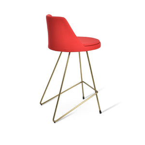 Soho Concept Martini Cat-wire Barstools & Counterstools In Camira Era Fabric - Stylish, Durable, 10-year Guarantee Bronze,Red  Soho-concept-dining-chair-08918