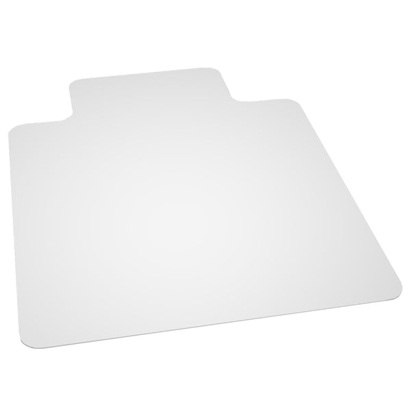 English Elm Jackson 36'' x 48'' Clear Vinyl Hard Floor Chair Mat with Lip - Durable, Slip-Resistant, & Eco-Friendly MAT-131858-GG