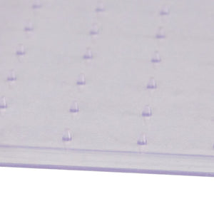 English Elm Jackson 36'' x 48'' Clear Carpet Chair Mat with Lip – Durable, Slip-Resistant Protection for Your Floor MAT-CM11113FD-GG