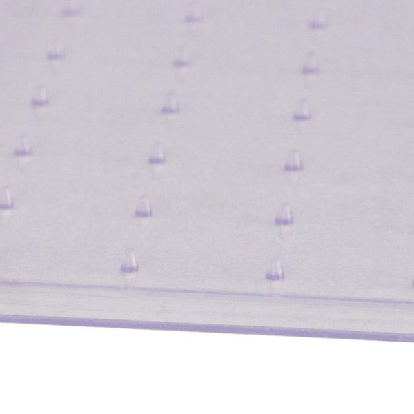 English Elm Jackson 36'' x 48'' Clear Carpet Chair Mat with Lip – Durable, Slip-Resistant Protection for Your Floor MAT-CM11113FD-GG