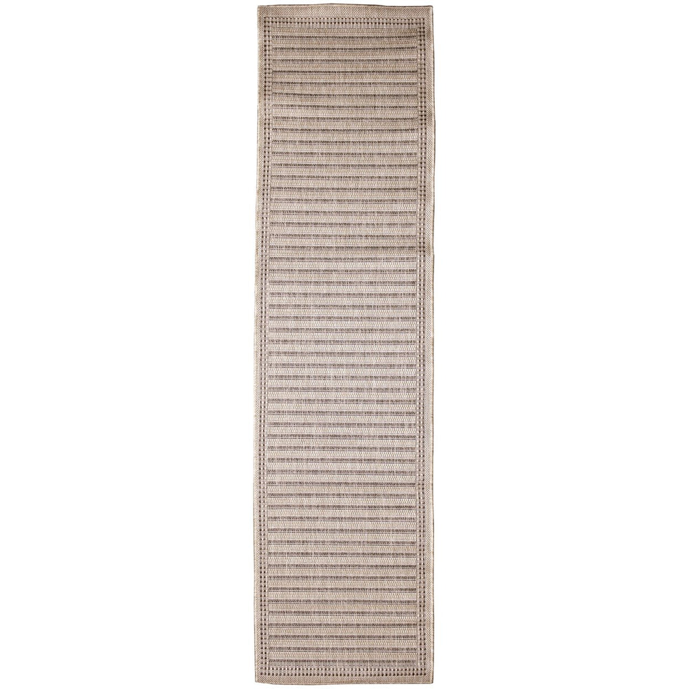 Trans Ocean Liora Manne Malibu Indoor/Outdoor Area Rug - Stylish Geometric Design For Any Space, Versatile Use Natural Polypropylene,Polyester Maur8822312