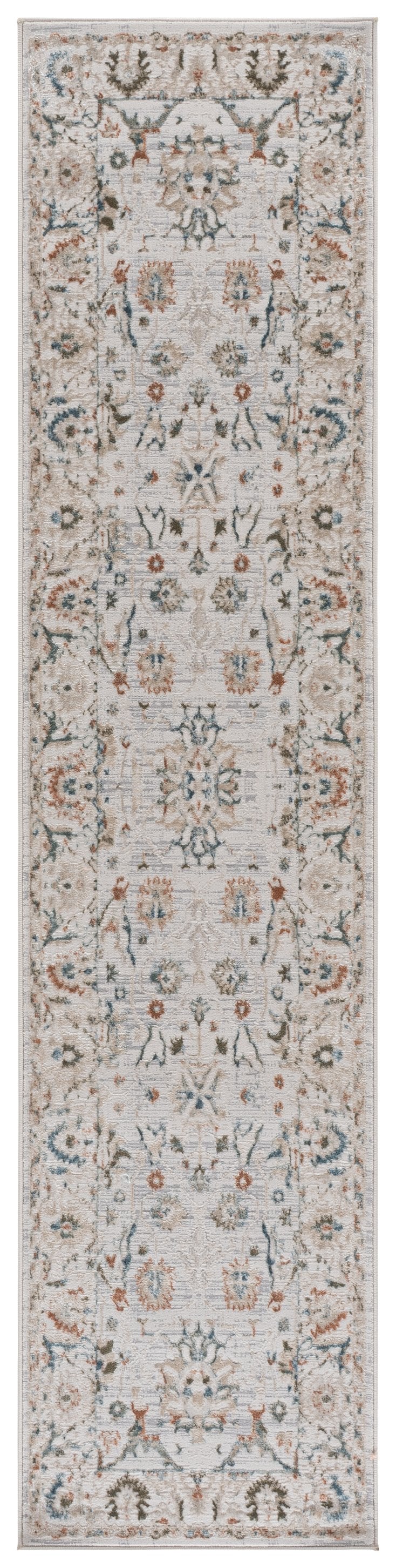 Safavieh Maven Ivory And Light Blue Area Rug — Timeless Traditional Pattern, Low-Profile Durable Weave For High-Traffic Homes 8'-0" x 10'-0" MAV772A-8