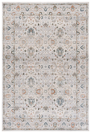 Safavieh Maven Square Area Rug In Ivory And Grey-Blue — Low-Profile, Stain-Resistant Power-Loomed Elegance 6'-7" x 6'-7" MAV776A-7SQ