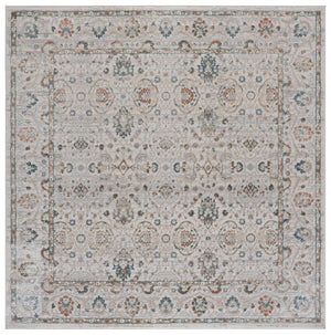 Safavieh Maven Elegant Ivory And Grey-Blue Area Rug — Power-Loomed Turkey, Durable Soft Low-Pile Centerpiece 8'-0" x 10'-0" MAV776A-8