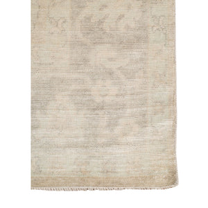 Maya Hand-knotted New Zealand Wool Viscose Ivory Rug with Silver Washed Patina