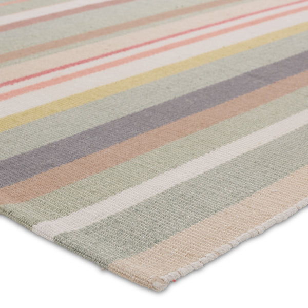 Jaipur Living Vibe by Jaipur Living Viviana Flatweave Cabana Stripe Handwoven Pastel Area Rug RUG158122