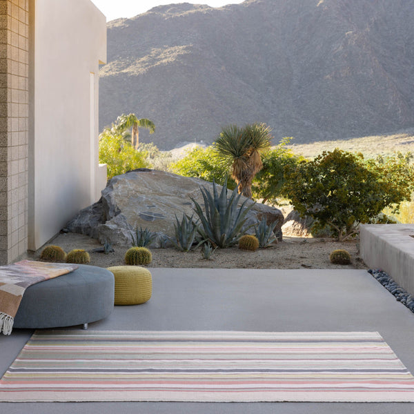 Jaipur Living Vibe by Jaipur Living Viviana Handwoven Cabana Stripe Flatweave Bohemian Area Rug RUG158121