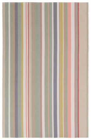 Jaipur Living Vibe by Jaipur Living Viviana Handwoven Cabana Stripe Flatweave Bohemian Area Rug RUG158121
