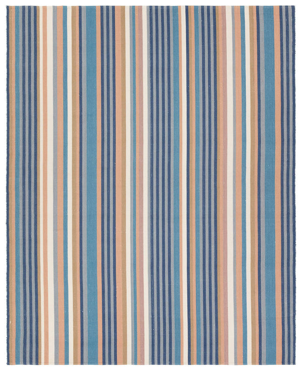 Jaipur Living Vibe by Jaipur Living Sergio Flatweave Cabana Stripe Coastal Indoor Outdoor Rug RUG158133
