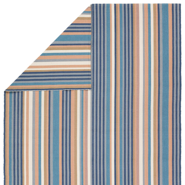 Jaipur Living Vibe by Jaipur Living Sergio Handwoven Cabana Stripe Flatweave Indoor Outdoor Rug RUG158130