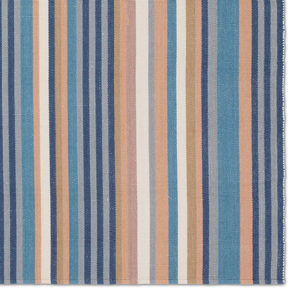 Jaipur Living Vibe by Jaipur Living Sergio Flatweave Cabana Stripe Coastal Indoor Outdoor Rug RUG158133