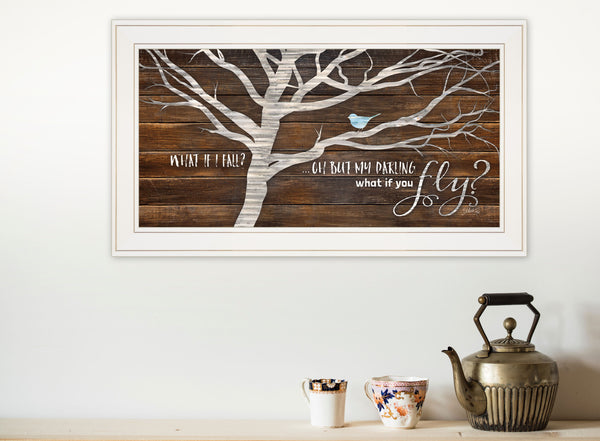 English Elm Trendy Decor 4u Marla Rae Motivational Typography Framed Print for Farmhouse Living Rooms B06786347