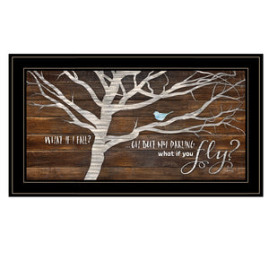 English Elm Trendy Decor 4u Marla Rae Typographic Framed Print Farmhouse Boho Living Room Wall Art B06786348