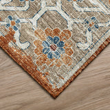 Dalyn Rugs Marbella MB1 Machine Made 100% Polyester Traditional Rug Spice 9' x 12' MB1SP9X12