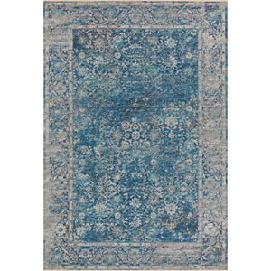 Dalyn Rugs Marbella MB2 Machine Made 100% Polyester Traditional Rug Navy 9' x 12' MB2NA9X12