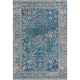 Dalyn Rugs Marbella MB2 Machine Made 100% Polyester Traditional Rug Navy 9' x 12' MB2NA9X12