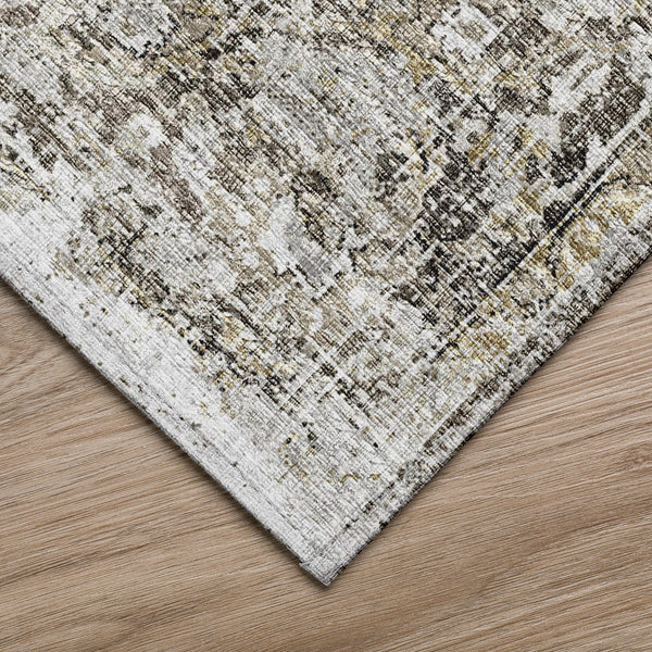 Dalyn Rugs Marbella MB2 Machine Made 100% Polyester Traditional Rug Taupe 9' x 12' MB2TA9X12