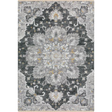 Dalyn Rugs Marbella MB3 Machine Made 100% Polyester Traditional Rug Midnight 9' x 12' MB3MI9X12
