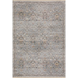 Dalyn Rugs Marbella MB4 Machine Made 100% Polyester Traditional Rug Silver 9' x 12' MB4SI9X12