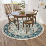 Dalyn Rugs Marbella MB6 Machine Made 100% Polyester Traditional Rug Flax 8' x 8' MB6FL8RO
