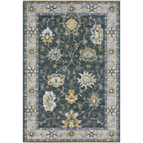 Dalyn Rugs Marbella MB6 Machine Made 100% Polyester Traditional Rug Midnight 9' x 12' MB6MI9X12