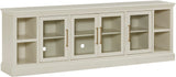 Byron White 98" Console w/ 4 Doors MBB1270-WHI Aspenhome