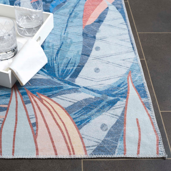 Safavieh Malibu 841m Blue / Light Blue Blue ,Light Blue Polyester Mbu841m-4