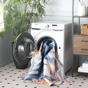 Safavieh Malibu 841m Blue / Light Blue Blue ,Light Blue Polyester Mbu841m-4