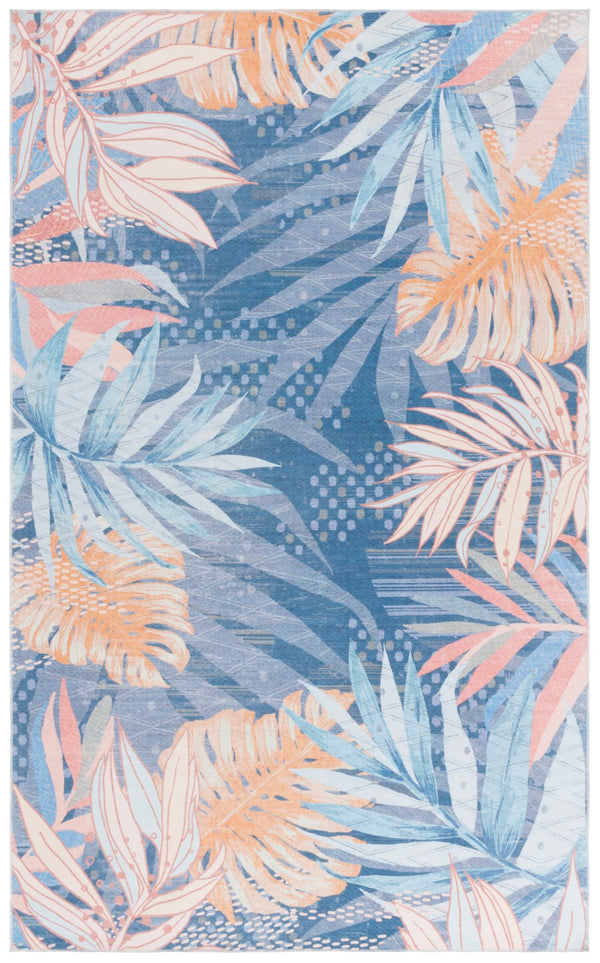 Safavieh Malibu 841m Blue / Light Blue Blue ,Light Blue Polyester Mbu841m-4