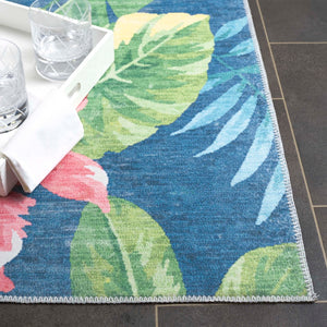 Safavieh Malibu 842m Dark Blue / Green Dark Blue ,Green Polyester Mbu842m-8