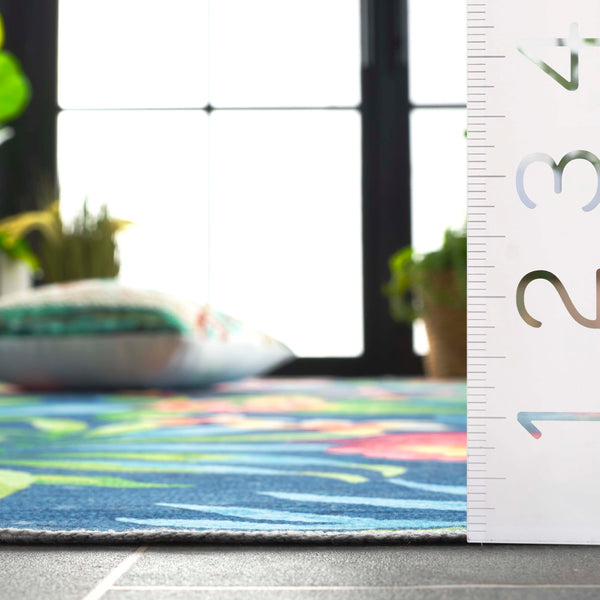 Safavieh Malibu 842m Dark Blue / Green Dark Blue ,Green Polyester Mbu842m-8