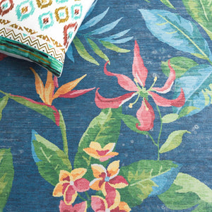 Safavieh Malibu 842m Dark Blue / Green Dark Blue ,Green Polyester Mbu842m-8