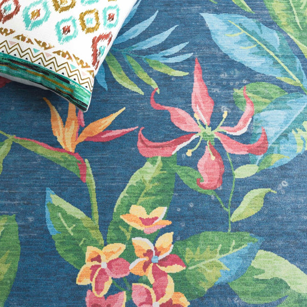 Safavieh Malibu 842m Dark Blue / Green Dark Blue ,Green Polyester Mbu842m-8