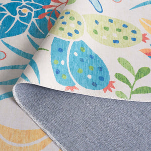 Safavieh Malibu 844b Beige / Blue Beige ,Blue Polyester Mbu844b-9