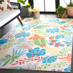 Safavieh Malibu 844b Beige / Blue Beige ,Blue Polyester Mbu844b-9