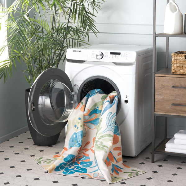 Safavieh Malibu 844b Beige / Blue Beige ,Blue Polyester Mbu844b-9