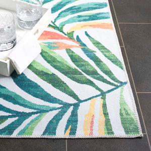 Safavieh Malibu 845a Ivory / Green Ivory ,Green Polyester Mbu845a-6r