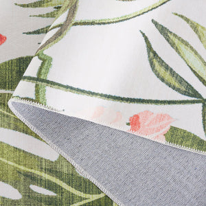 Safavieh Malibu Contemporary Floral Area Rug – Elegant Design, Durable, Washable, Perfect For Any Room Ivory ,Pink Polyester Pile Mbu850a-5