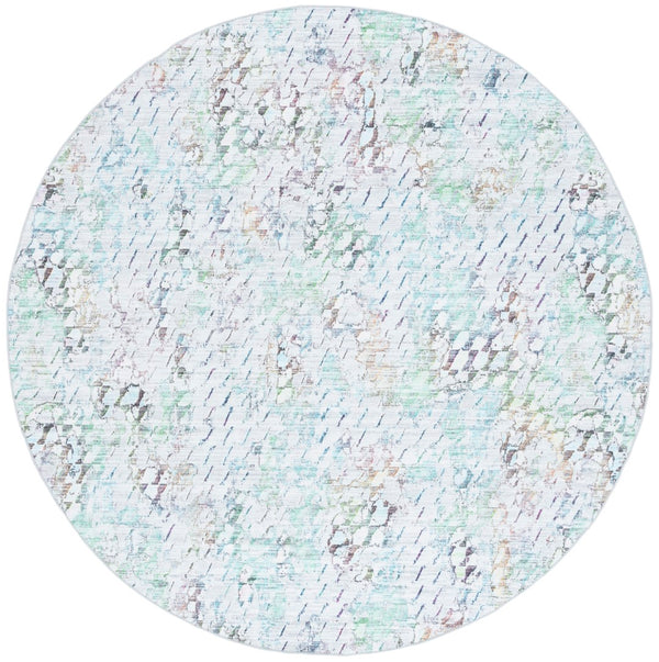 Safavieh Malibu 913 MBU913 Power Loomed Transitional Rug Grey / Green MBU913F-6R