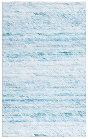 Safavieh Malibu 919 MBU919 Power Loomed Transitional Rug Grey / Aqua MBU919B-8