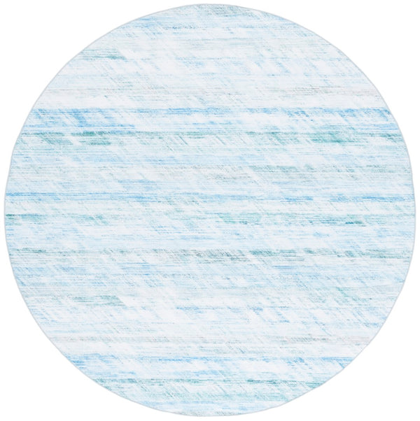 Safavieh Malibu 919 MBU919 Power Loomed Transitional Rug Grey / Aqua MBU919B-6R