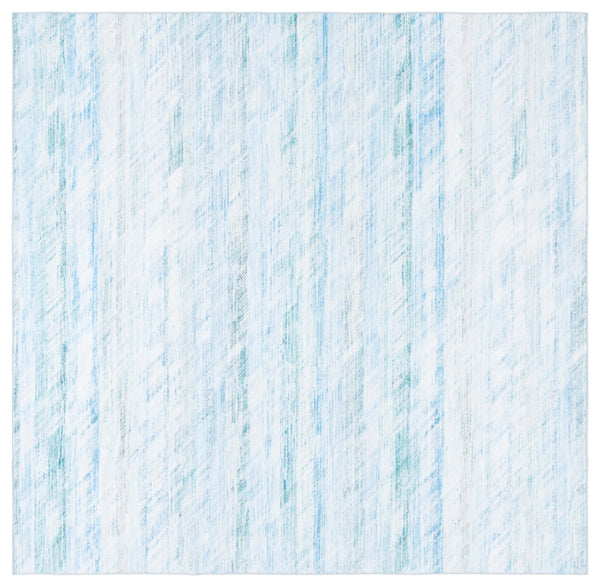 Safavieh Malibu 919 MBU919 Power Loomed Transitional Rug Grey / Aqua MBU919B-6SQ