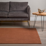 Dalyn Rugs Monaco Sisal MC100 Hand Loomed 100% Wool Transitional Rug Paprika 9' x 13' MC100PA9X13