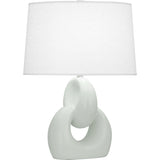 Matte Celadon Fusion Table Lamp