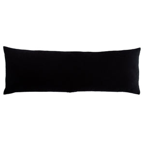 Jaipur Living Jaipur Living Linnean Cotton Lumbar Pillow Cover Striped Neutral Ivory Charcoal Boho 14" x 40" PLC102246