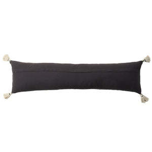 Jaipur Living Jaipur Living Striped Cotton Wool Lumbar Cover with Tassel Corners for Sofa or Bench PLC102590
