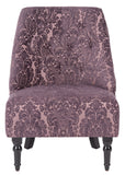 Safavieh Amondi Tufted Armless Club Chair Purple / Peach MCR1001A