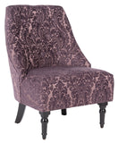 Safavieh Amondi Tufted Armless Club Chair Purple / Peach MCR1001A