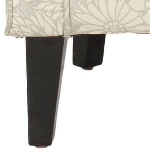 Safavieh Hazina Club Chair – Elegant Cotton-Linen Accent Chair With Classic Roll-Arm Design For Any Space Espresso MCR1002B